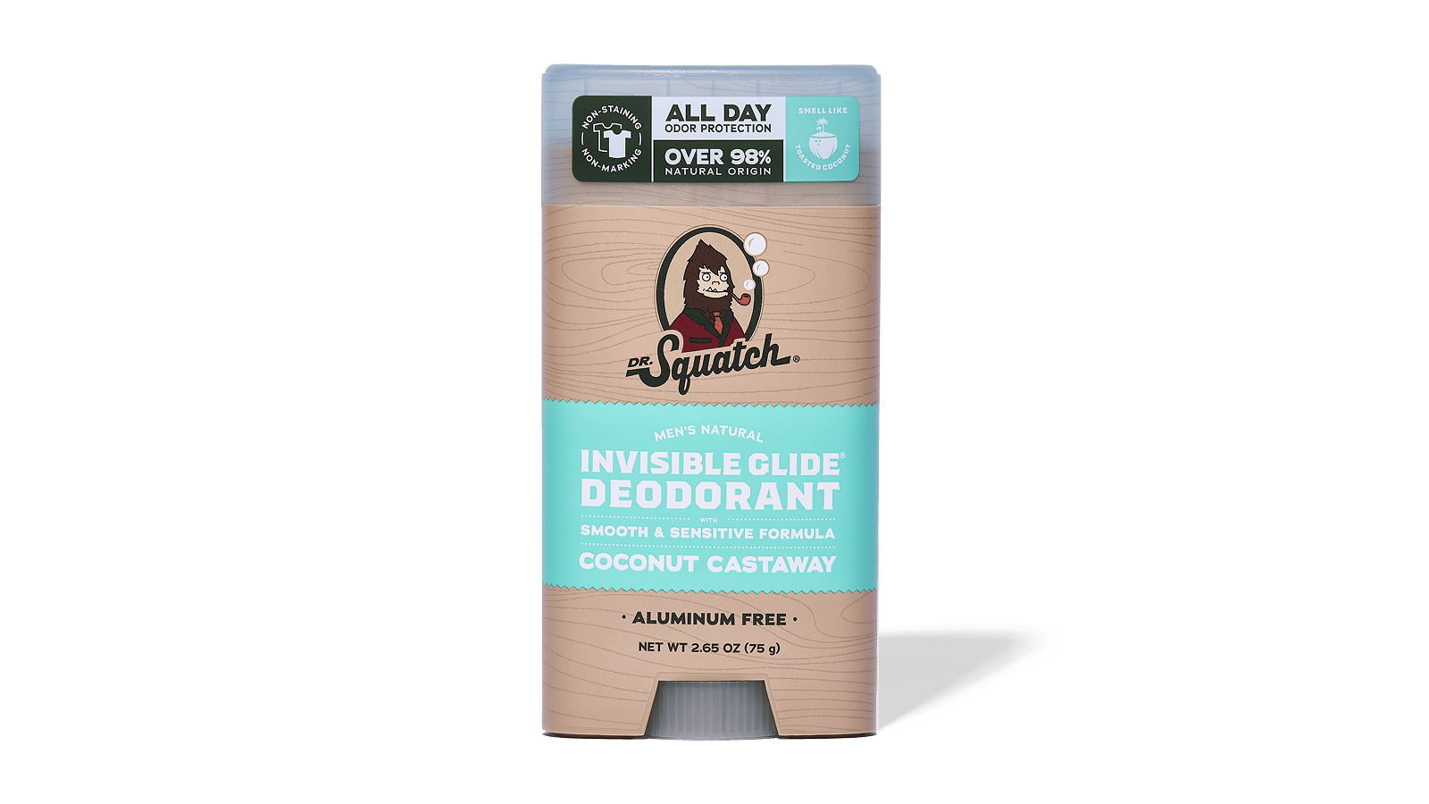 Coconut Castaway Invisible Glide Deodorant - Active Fresh
