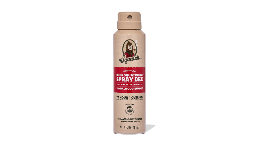 Sandalwood Summit Spray Deodorant - Classic Notes