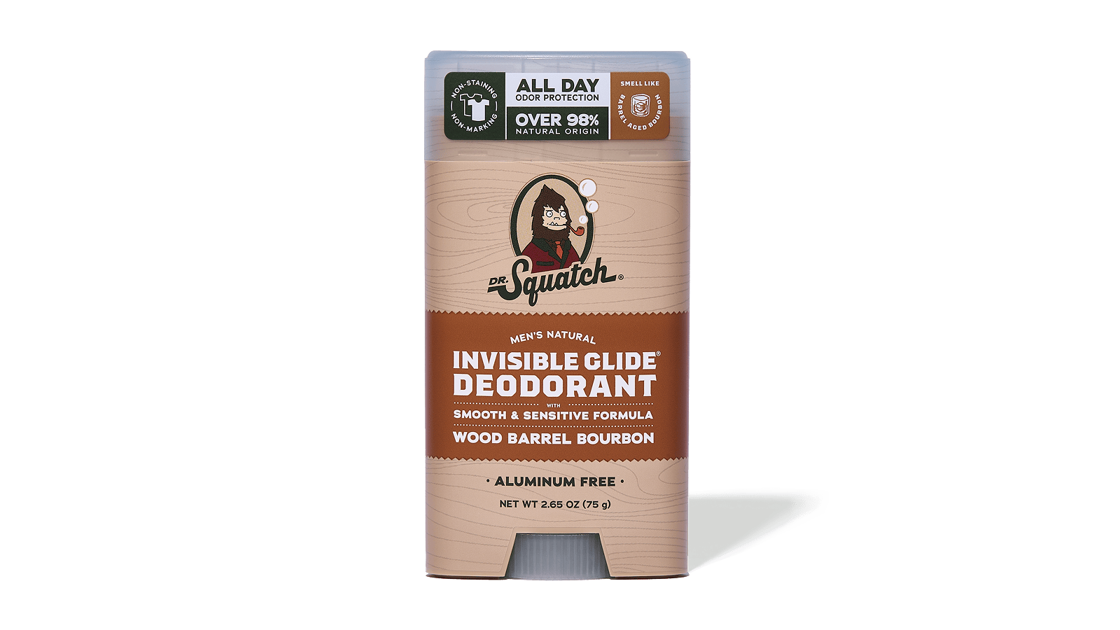 Wood Barrel Bourbon Invisible Glide Deodorant - Easy Spritz