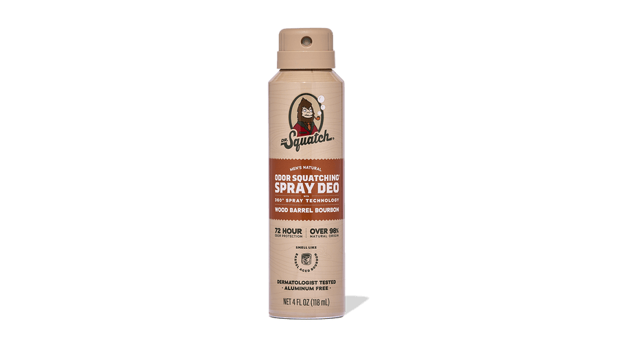 Wood Barrel Bourbon Spray Deodorant - Daily Scent