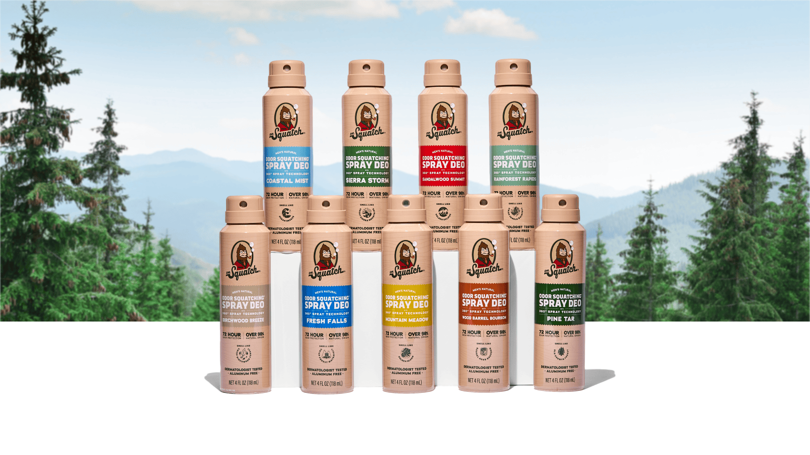 Spray Deodorant Set - Home Choice