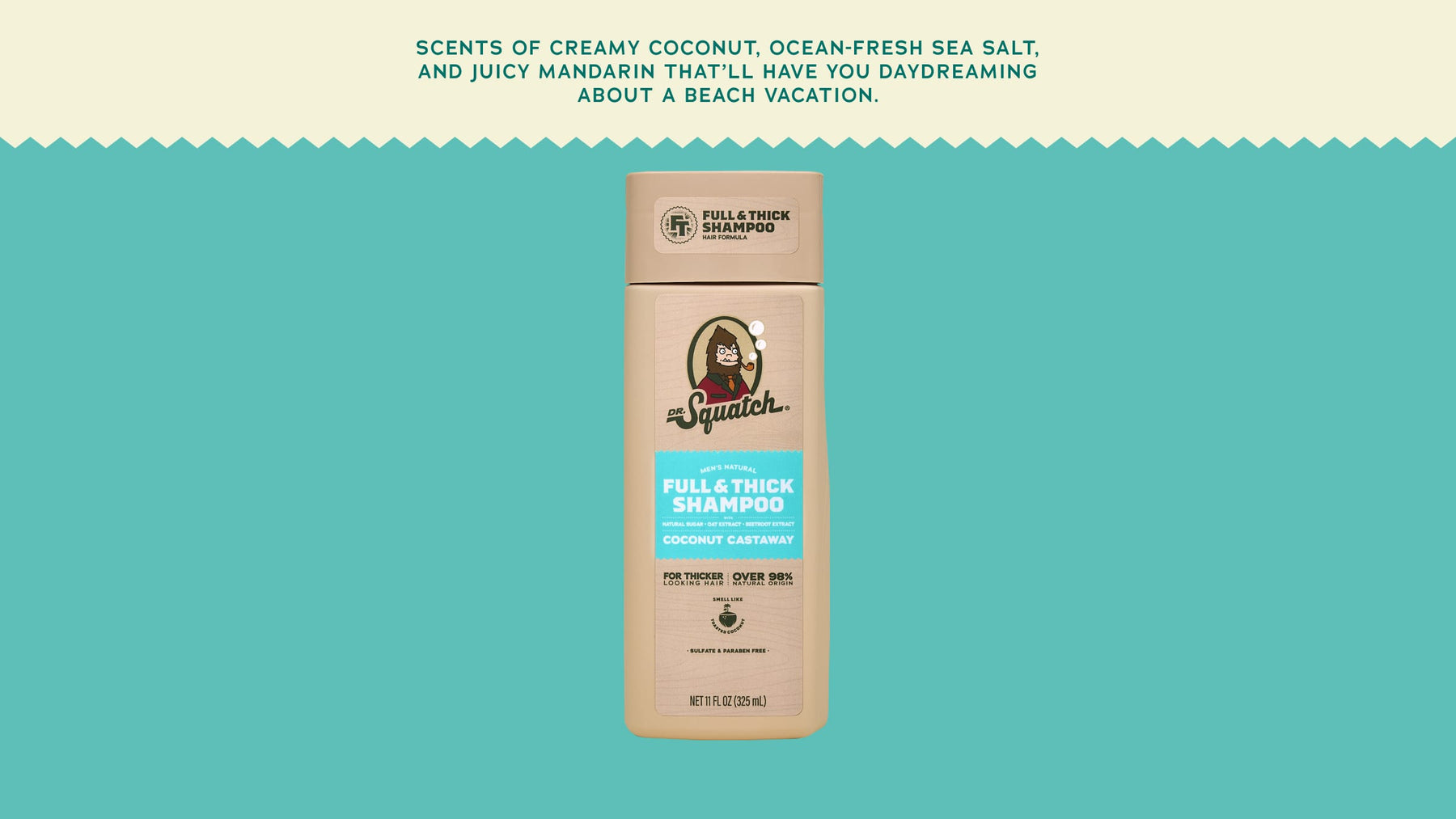Coconut Castaway Full & Thick Shampoo - Fresh Notes