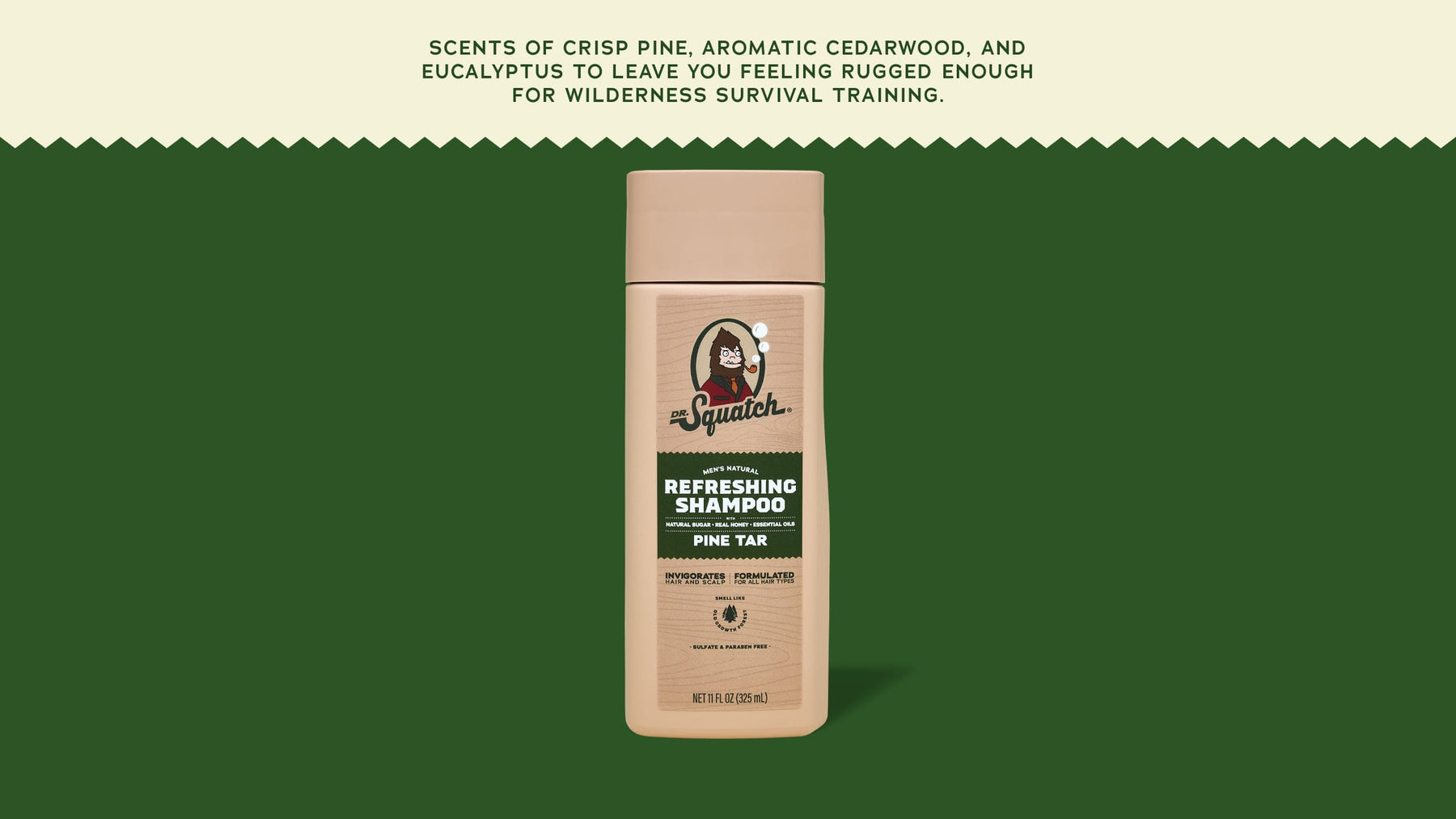Pine Tar Shampoo - Warm Blend