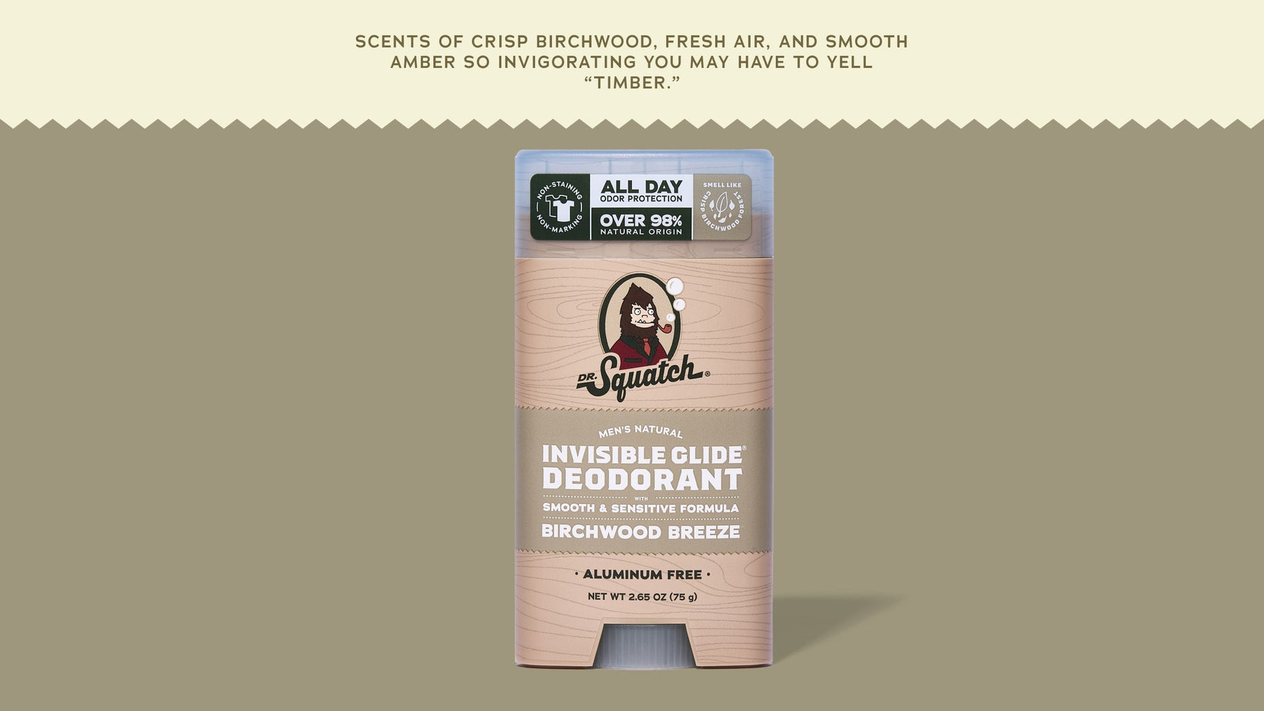 Birchwood Breeze Invisible Glide Deodorant - Home Glow
