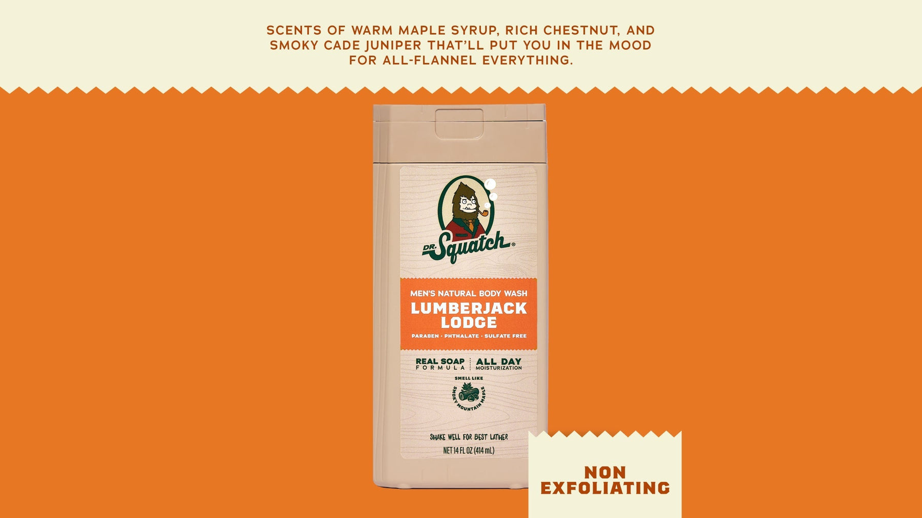 14 oz Lumberjack Lodge Body Wash - Daily Fresh