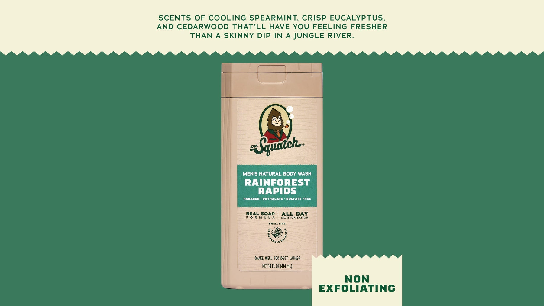14 oz Rainforest Rapids Body Wash - Warm Blend