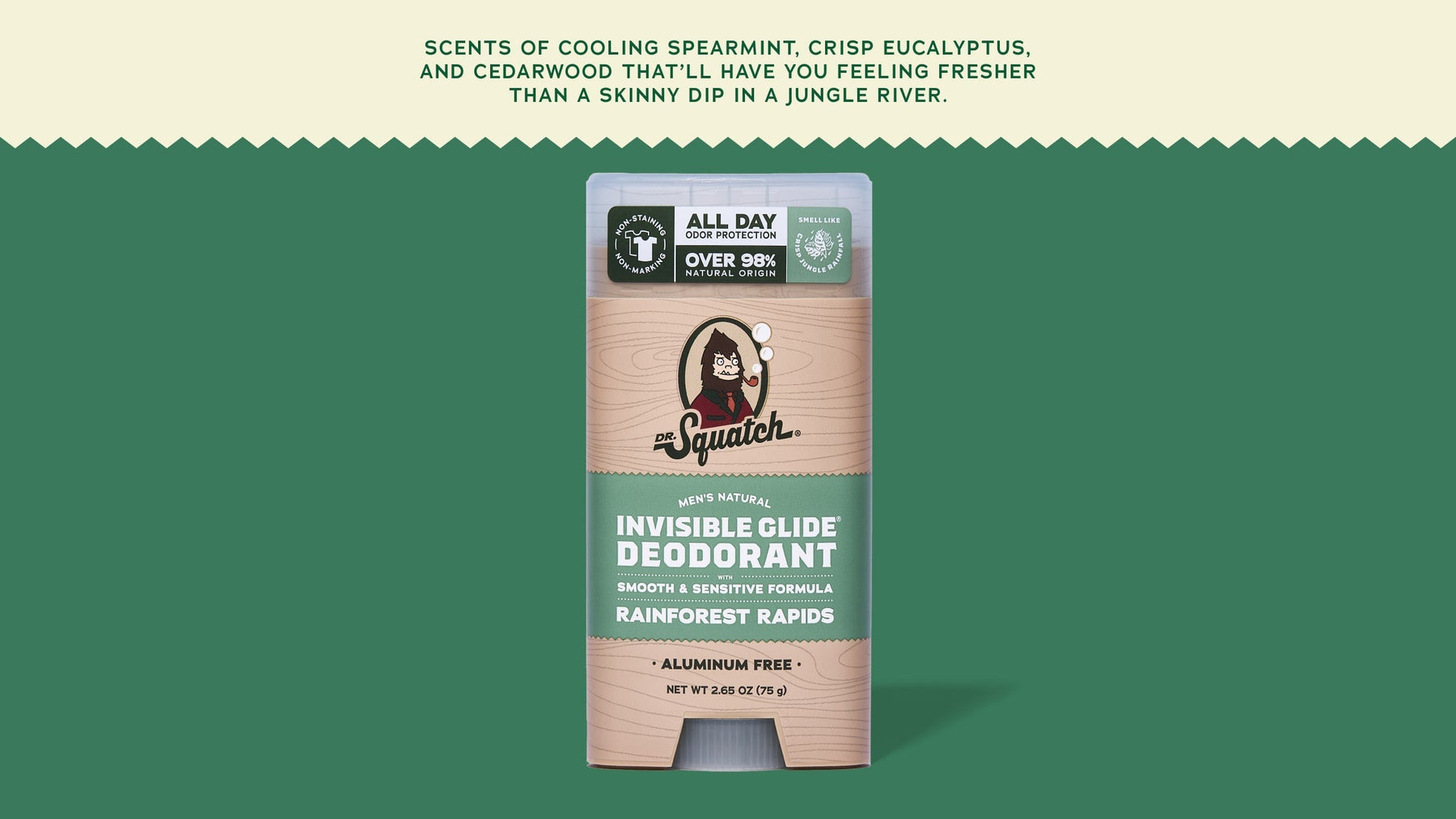 Rainforest Rapids Invisible Glide Deodorant - Daily Scent