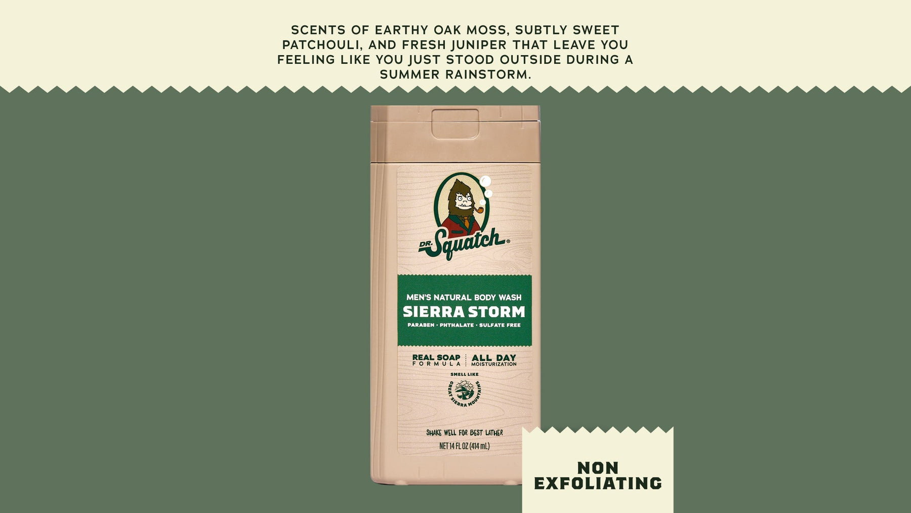 14 oz Sierra Storm Body Wash - Fresh Routine