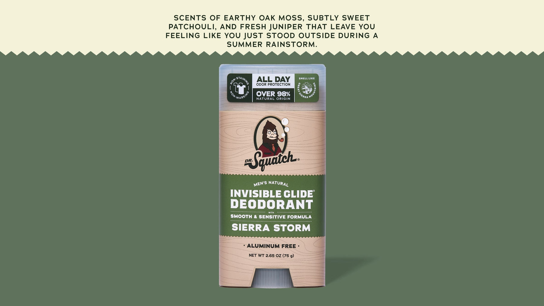 Sierra Storm Invisible Glide Deodorant - Home Glow