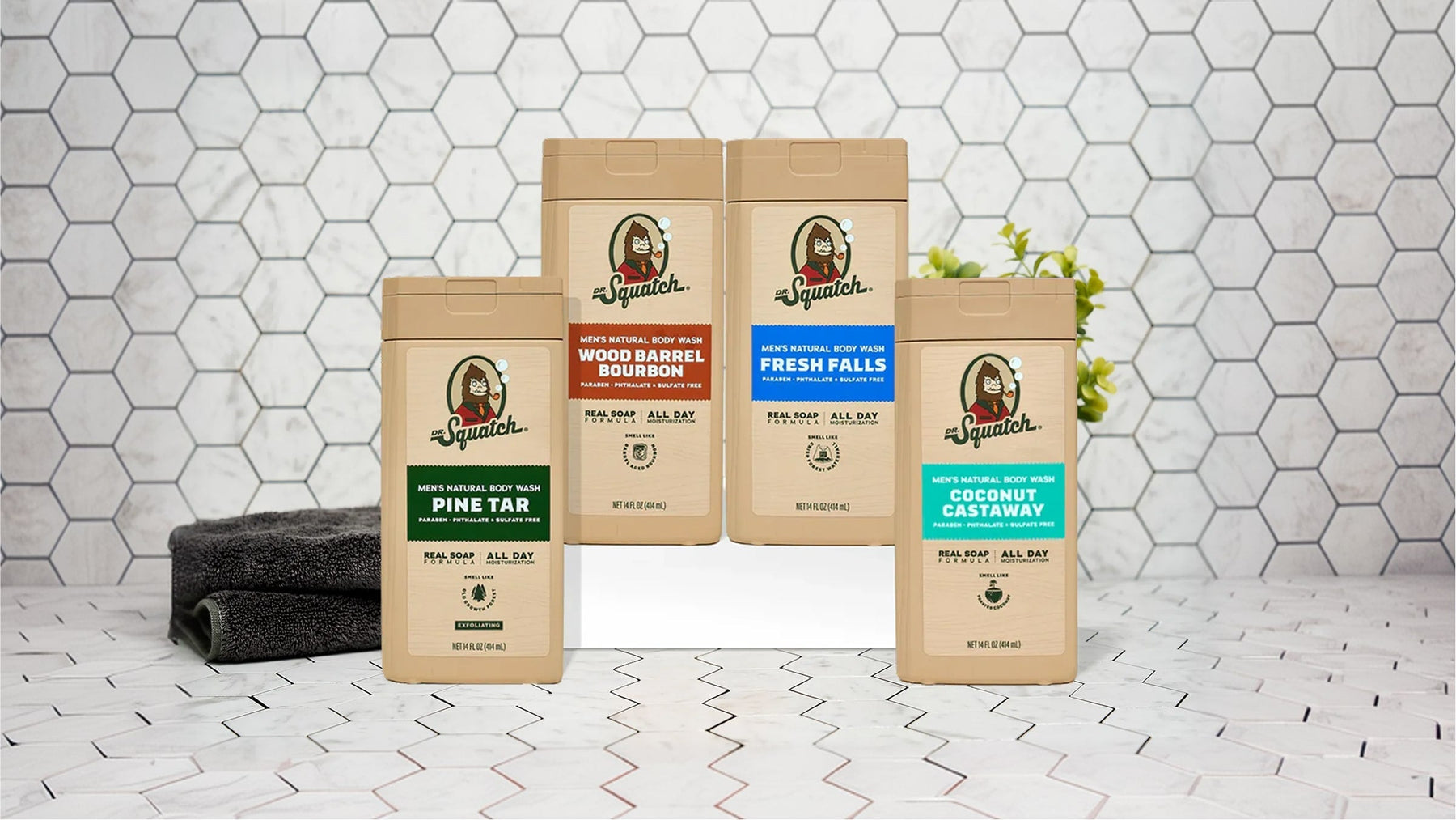 Body Wash 4-Pack - Weekend Pair