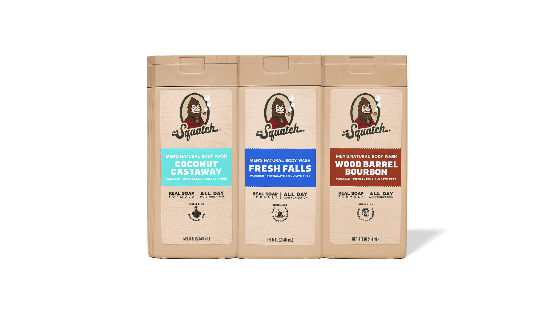 Body Wash 3-Pack - Daily Set