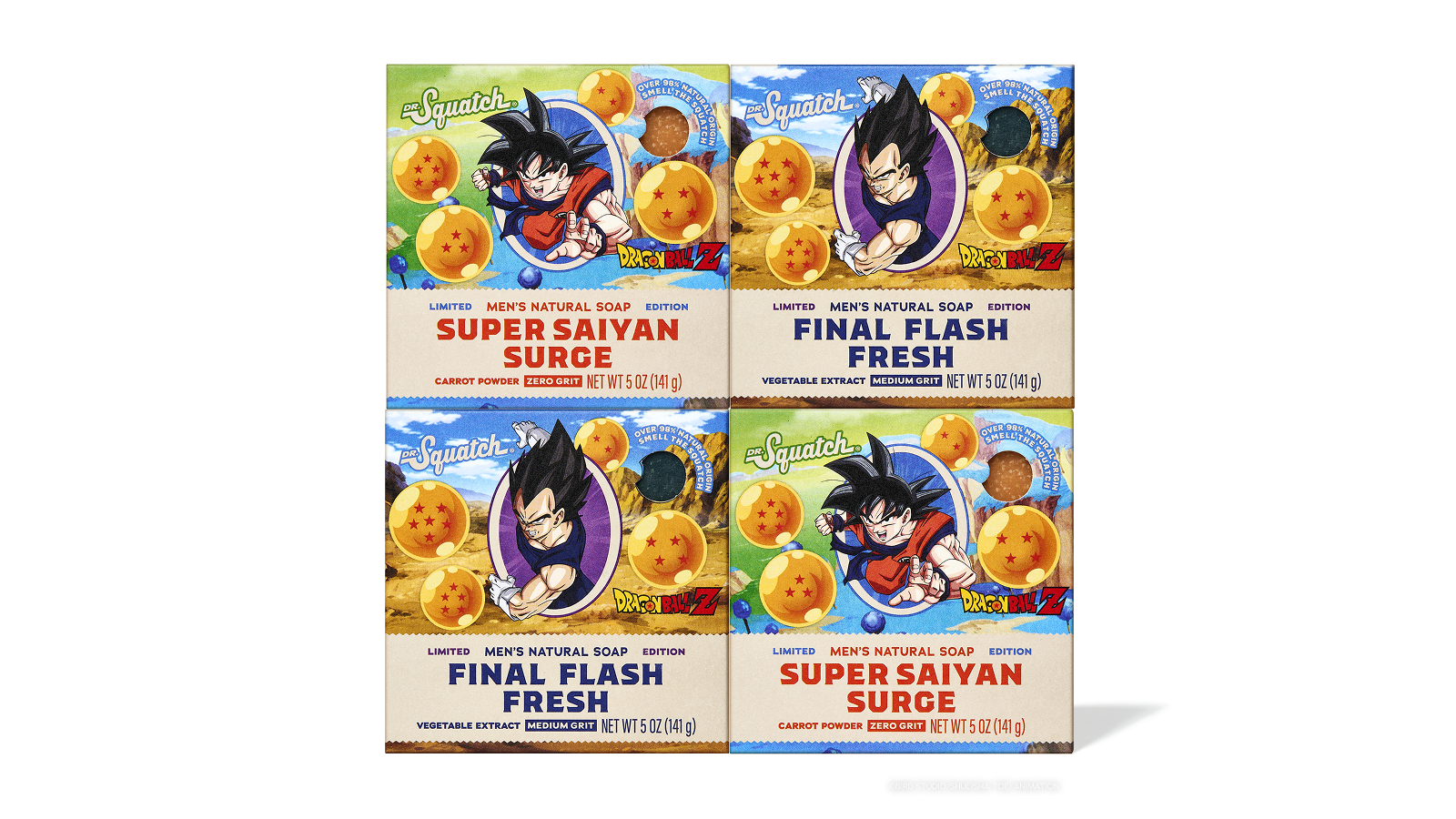 Dragon Ball Z 4-Pack - Classic Pick