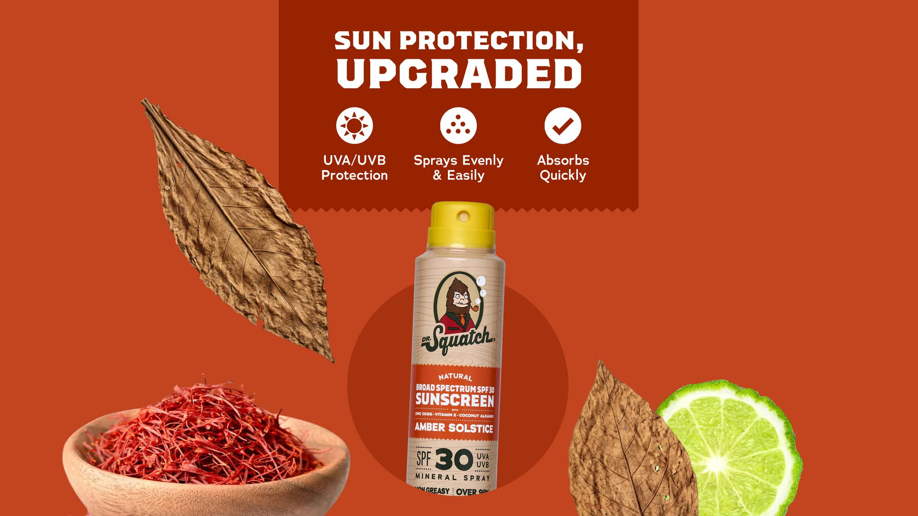 Amber Solstice Spray Sunscreen - Clear Balance