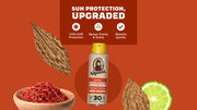 Dr. Squatch Spray | SPF 30 UVA/UVB Protection | Non-Greasy Mineral Sunscreen for Men - Bright Finish