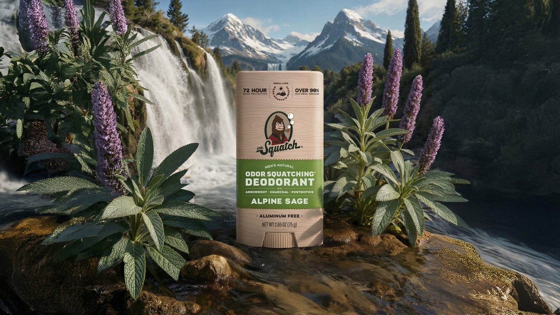 Alpine Sage Deodorant - Clean Feel