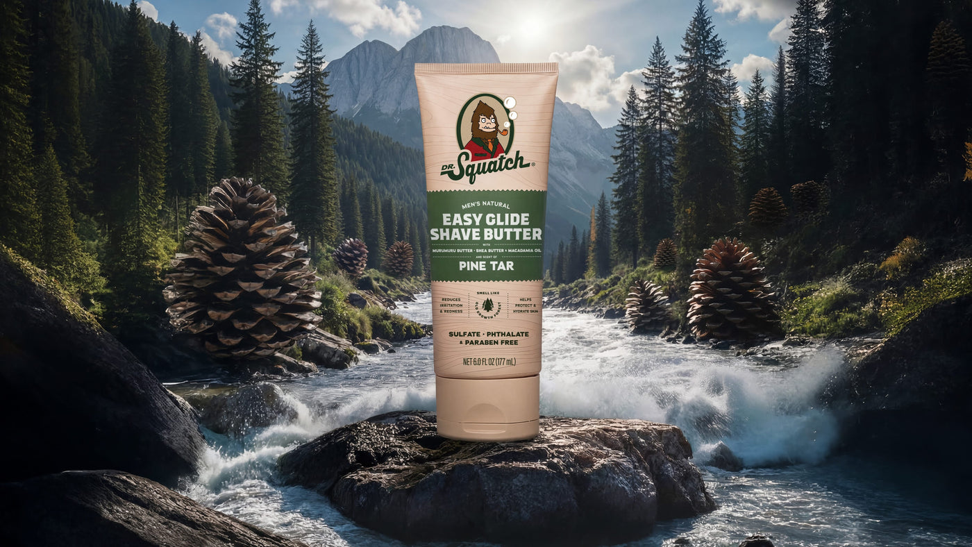 Easy Glide Shave Butter Pine Tar - Easy Set