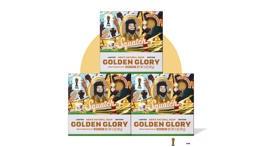 FIFA Golden Glory 3-Pack Bar Soap Bundle - Fresh Pair