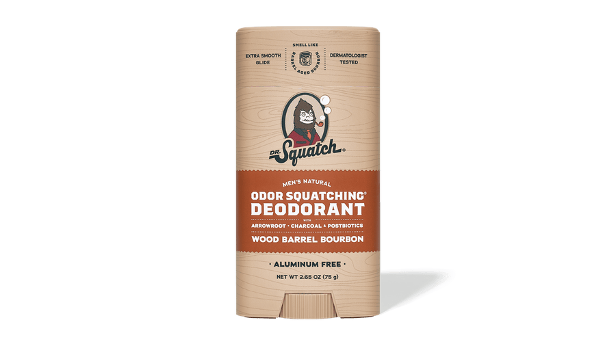 Wood Barrel Bourbon Deodorant - Clean Finish