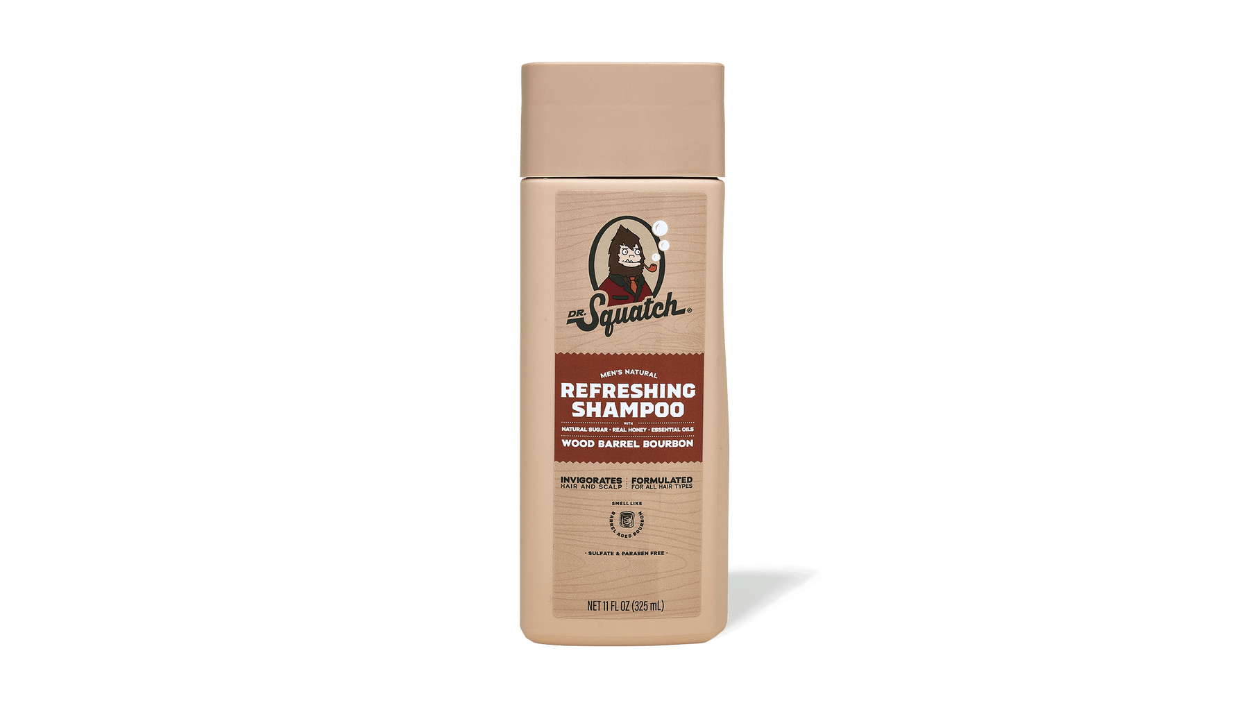Wood Barrel Bourbon Shampoo - Clean Mood