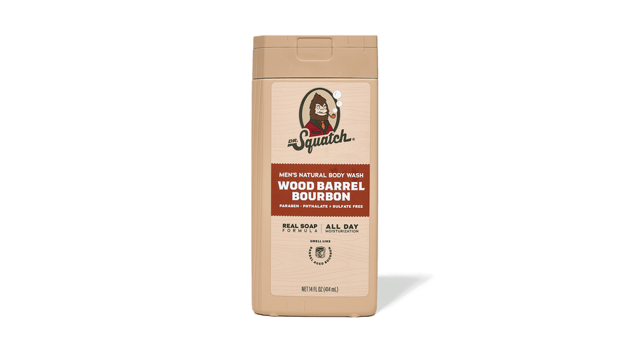 14 oz Wood Barrel Bourbon Body Wash - Easy Spritz
