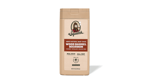 14 oz Wood Barrel Bourbon Exfoliating Body Wash - Easy Spritz